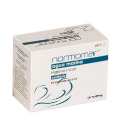 NORMOMAR AGUA MARINA ESTERIL LIMPIEZA NASAL 5 ML 24 MONODOSIS