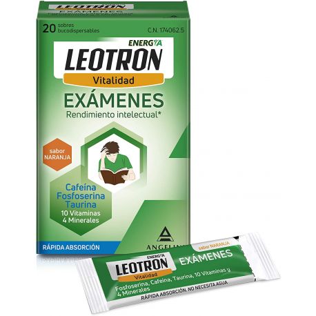 LEOTRON EXAMENES ANGELINI BUCODISPERSABLES 20 SOBRES