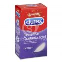 DUREX SENSITIVO CONTACTO TOTAL PRESERVATIVOS 12 U