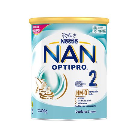 NAN 2 OPTIPRO LECHE LACTANTES DE CONTINUACION 800 G