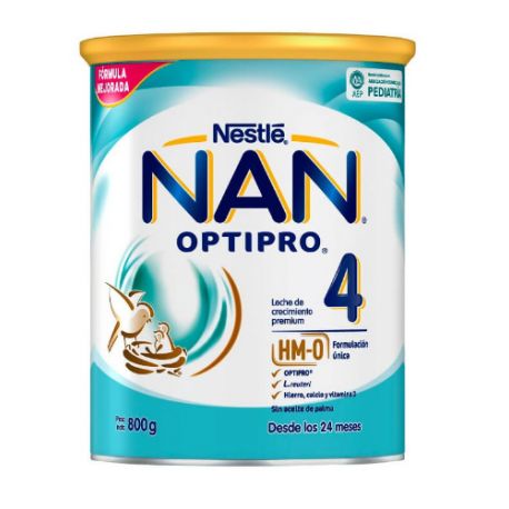 NAN 4 OPTIPRO PREPARADO LACTEO INFANTIL 800 G