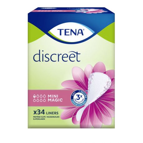 TENA DISCREET MINI MAGIC 34 UNID.