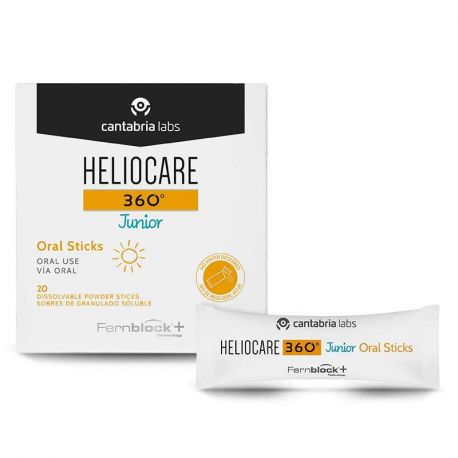 HELIOCARE 360º JUNIOR ORAL STICKS 20X1GR