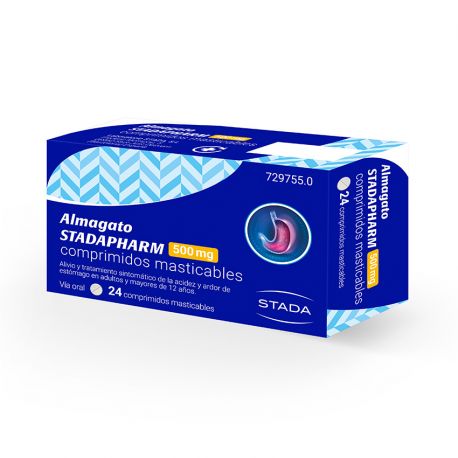 ALMAGATO STADAPHARM 500MG 24 COMPRIMIDOS