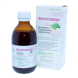 BRONCHOSTOP ANTITUSIVO Y EXPECTORANTE SOLUCION ORAL 200 ML