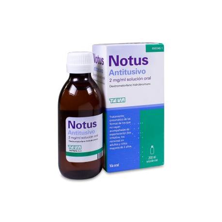 NOTUS ANTITUSIVO 2 MG/ML SOLUCION ORAL 125 ML