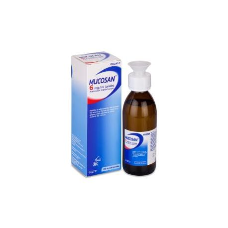 MUCOSAN 6 MG/ML JARABE 250 ML