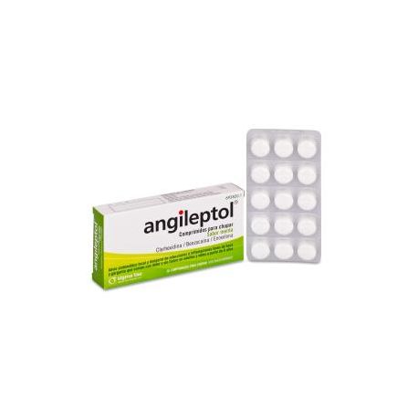 ANGILEPTOL 30 COMPRIMIDOS PARA CHUPAR MENTA