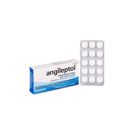 ANGILEPTOL 30 COMPRIMIDOS PARA CHUPAR MENTA-EUCALIPTO