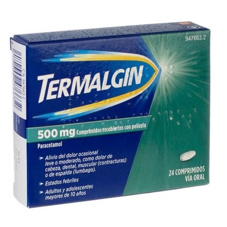 TERMALGIN 500 MG 24 COMPRIMIDOS