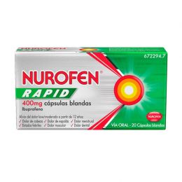 NUROFEN RAPID 400 MG 20 CAPSULAS