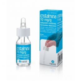 CRISTALMINA 10 MG/ML SOLUCION TOPICA 1 FRASCO 25 ML