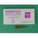 XHEKPON SOLUCION MONODOSIS 2.5 ML 10 AMP