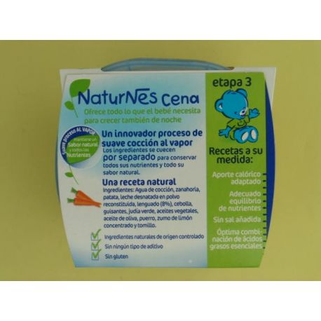 NATURNES VERD LENGUADO 2X200G