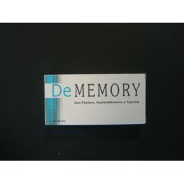 DE MEMORY 30 CAPSULAS