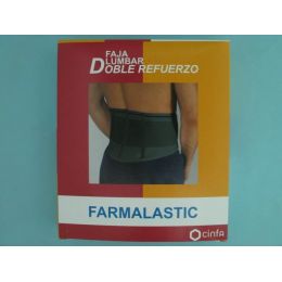 FAJA LUMBAR FARMALASTIC DOBLE REFUERZO T- 2