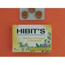 CARAMELOS HIBIT,S MIEL LIMON 16 U