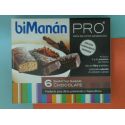 BIMANAN METODO PRO BARRITA CHOCOLATE HIPERPROTEICA E HIPOCALORICA 6 BARRITAS