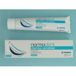 NORMODENT DIENTES SENSIBLES PASTA DENTAL 125 ML