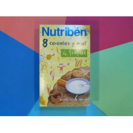 NUTRIBEN 8 CER M FRUTAS 300G