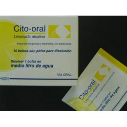 CITO-ORAL LIMONADA ALCALINA 15,5 G 10 BOLSAS