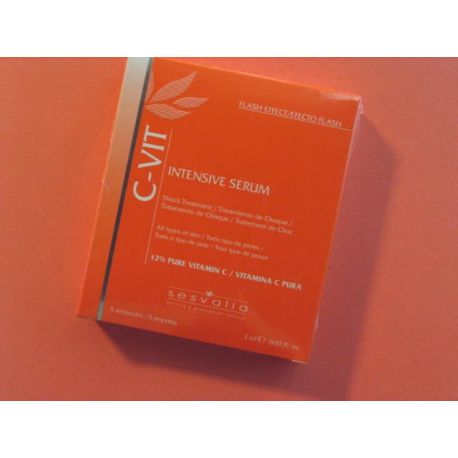 C-VIT INTENSIVE SERUM - EFECTO FLASH 2 ML 5 AMPOLLAS