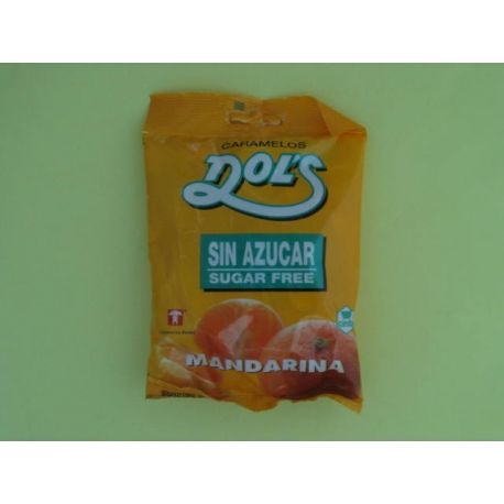 DOL.S CARAMELOS SIN AZUCAR BOLSA MANDARINA 60 G