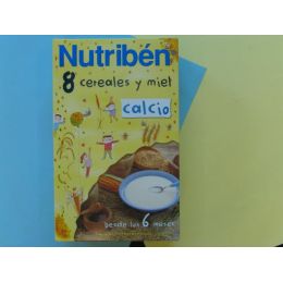 NUTRIBEN 8 CEREALES Y MIEL CALCIO 300 G