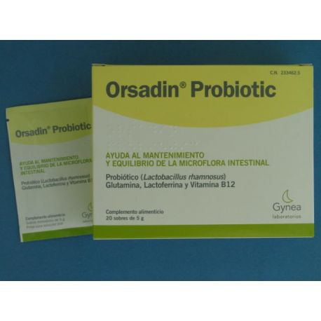 ORSADIN PROBIOTIC MONODOSIS 5 G 20 SOBRES