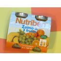 NUTRIBEN ZUMO 3 FRUTAS 130 ML 2 U BIPACK