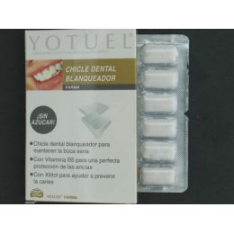 YOTUEL FARMA CHICLE DENTAL BLANQUEADOR 10 U