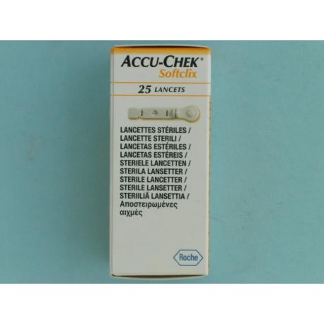 ACCU-CHEK SOFTCLIX LANCETAS 25 LANCETAS