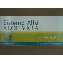 SISTEMA ALFA ALOE VERA AMPOLLAS BEBIBLES 20 AMP