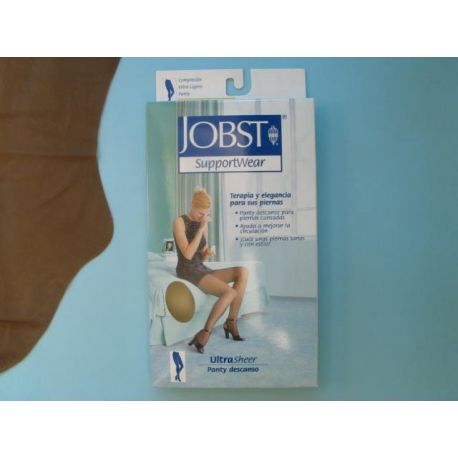 PANTY COMP MUY LIGERA 40 DEN JOBST SUPPORT COMPRESSION 5-10 MMHG NATUREL T-5