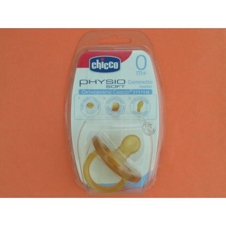 CHUPETE CAUCHO CHICCO PHYSIO SOFT 0-6M