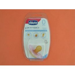 CHUPETE CAUCHO CHICCO PHYSIO COMPACT ANATOMICO 0-6M ROSA