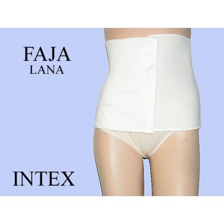 FAJA ELASTICA INTEX LANA VELCRO CONTORNO 90-120 T-2