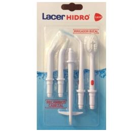 IRRIGADOR BUCAL ELECTRICO RECAMBIOS LACER HIDRO 5 CABEZALES