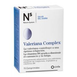 N+S VALERIANA COMPLEX 15 COMPRIMIDOS