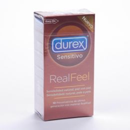 DUREX REAL FEEL PRESERVATIVO SIN LATEX 12 U