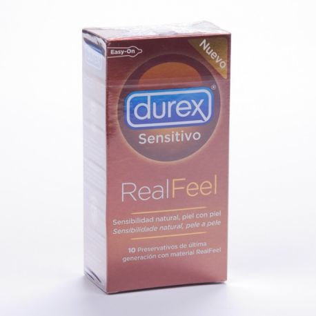 DUREX REAL FEEL PRESERVATIVO SIN LATEX 12 U