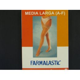 MEDIA LARGA (A-F) COMP NORMAL FARMALASTIC BLONDA BEIGE T- REINA PLUS