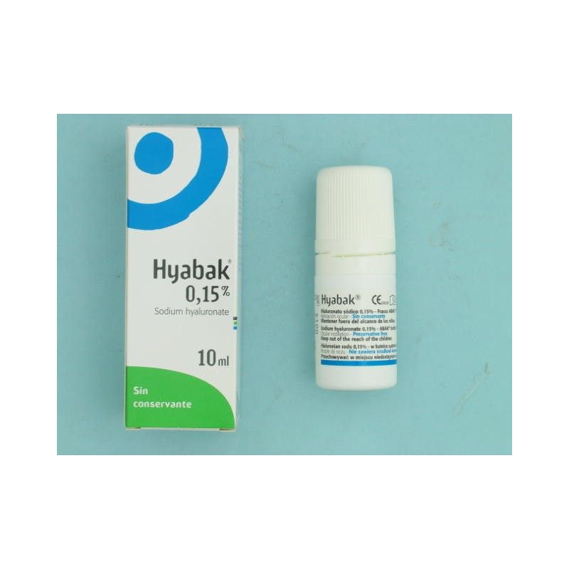 Hyabak Solucion Hidratante Lentes De Contacto 10 ml