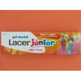 LACER JUNIOR GEL DENTAL 75 ML FRESA