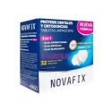 NOVAFIX TABLETAS ANTIBACTERIANAS 3 EN 1 LIMPIEZA PROTESIS DENTAL 32 TABLETAS