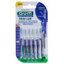 CEPILLO INTERDENTAL VIAJE GUM 1512 TRAV-LER EXTRAFINO 1.2 MM CILINDRICO 6U