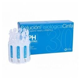 CINFA SOLUCION FISIOLOGICA MONODOSIS 5 ML 30 U