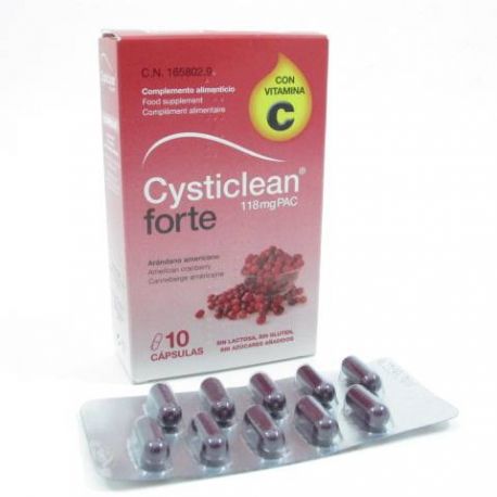 CYSTICLEAN FORTE 10 CAPSULAS