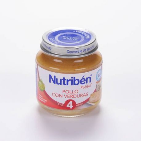 NUTRIBEN POLLO CON VERDURAS POTITO INICIO 130 G