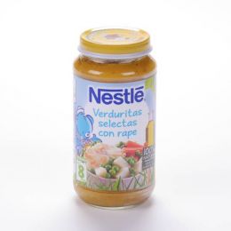 NESTLE NATURNES VERDURITAS SELECTAS Y RAPE 200 G 2 TARRINAS